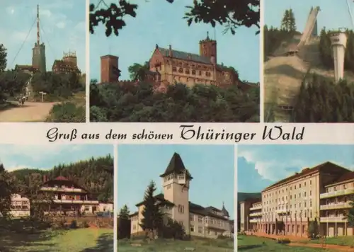 Thüringer Wald - u.a. Inselsberg - 1971