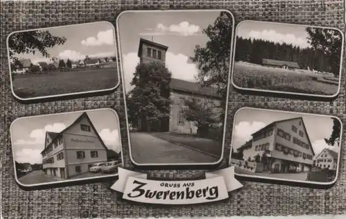 Neuweiler-Zwerenberg - 5 Teilbilder - ca. 1965