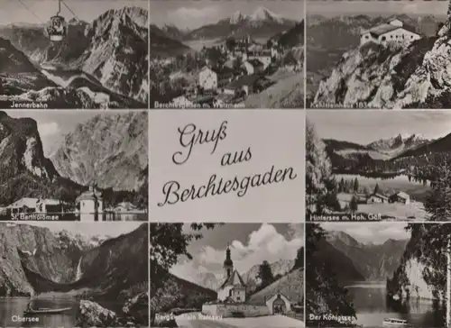 Berchtesgaden - u.a. Jennerbahn - ca. 1955