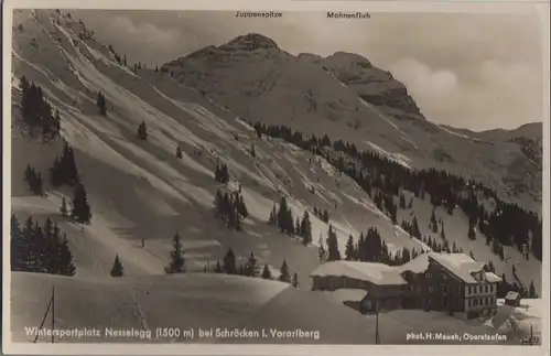 Österreich - Österreich - Schröcken - Wintersprotplatz Nesselegg - ca. 1950