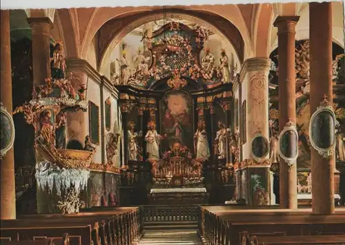 Österreich - Österreich - Traunkirchen - Inneres der Wallfahrtskirche - ca. 1980
