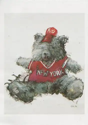 USA - zerzauster Teddybär New York - 2004