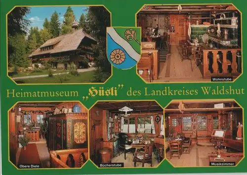 Grafenhausen - Heimatmuseum Hüsli, u.a. obere Diele - 1988