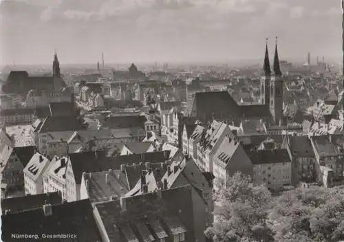 Nürnberg - Gesamtblick - ca. 1965