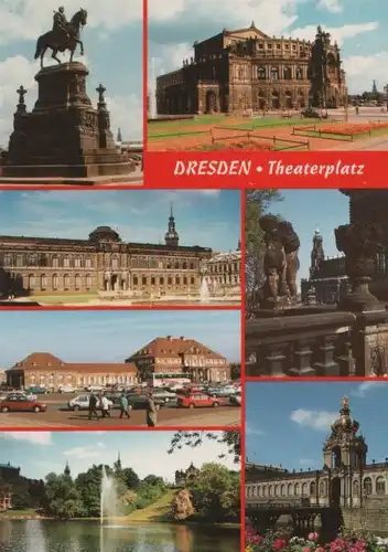 Dresden - Theaterplatz - ca. 1985