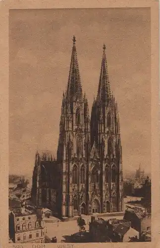 Köln - Dom, West - ca. 1940