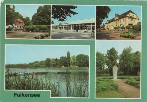 Falkensee - u.a. Neue Kaufhalle - 1986