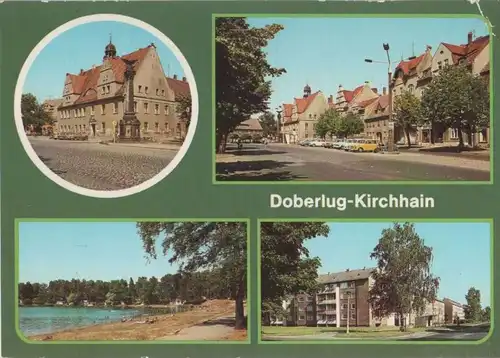 Doberlug-Kirchhain - u.a. am Markt - 1988