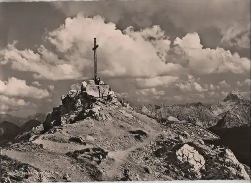 Nebelhorn - Gipfelkreuz - ca. 1960