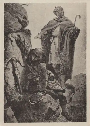 Guinea - Alfred Rethel Kaiser Max an der Martinswand