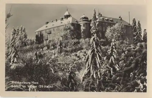 Blankenburg, Thüringen - Schloss im Winter