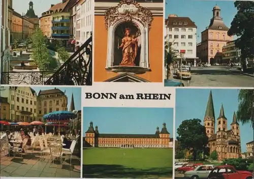Bonn - u.a. Römerplatz - 1974
