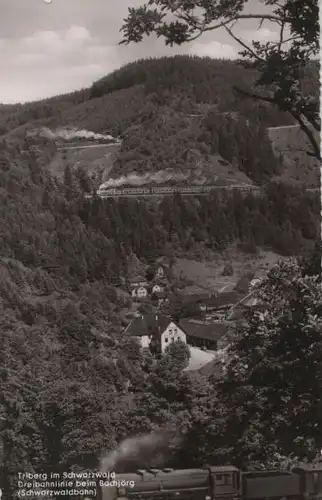 Triberg - Dreibahnlinie beim Bachjörg - ca. 1960