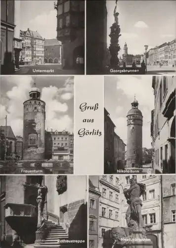 Görlitz - u.a. Frauenturm - 1979