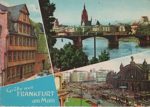 Frankfurt Main - u.a. Goethe-Haus - 1970
