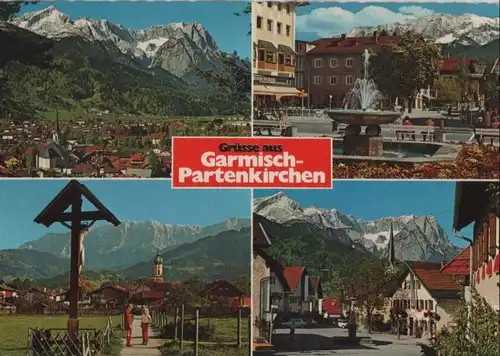 Garmisch-Partenkirchen - u.a. gegen Wettersteinwand - ca. 1980