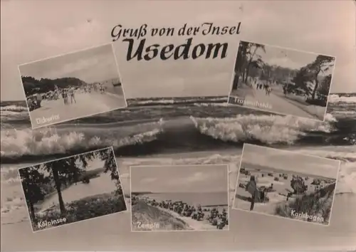 Usedom - u.a. Trassenheide - 1963