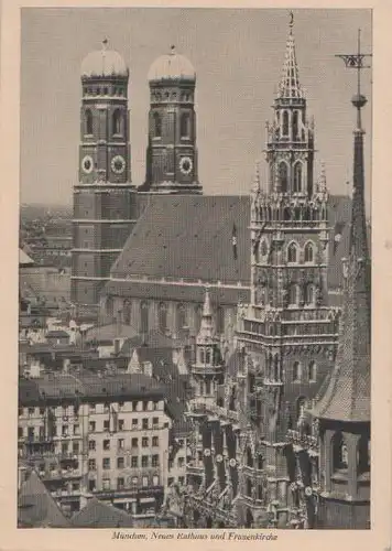 München - Neues Rathaus - ca. 1955
