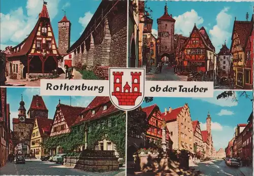 Rothenburg ob der Tauber - 4 Bilder