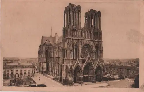 Frankreich - Frankreich - Reims - La Cathedrale - ca. 1935