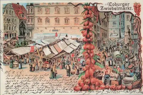 Coburg - [REPRINT] Zwiebelmarkt - ca. 1985