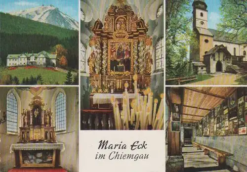 Siegsdorf - Kloster und Wallfahrtskirche, Post Siegsdorf - 1990