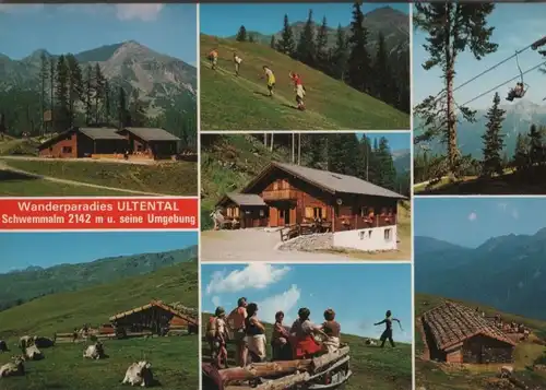 Italien - Italien - Ultental - 7 Teilbilder - ca. 1980