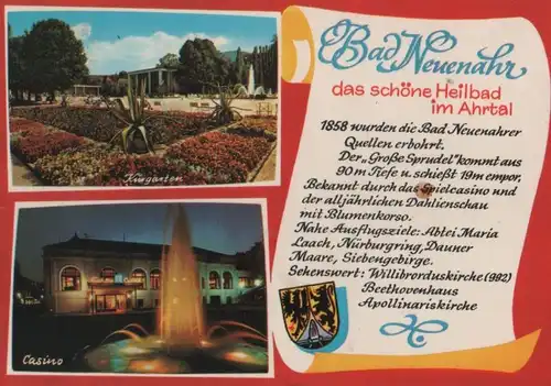 Bad Neuenahr - u.a. Casino - 1972