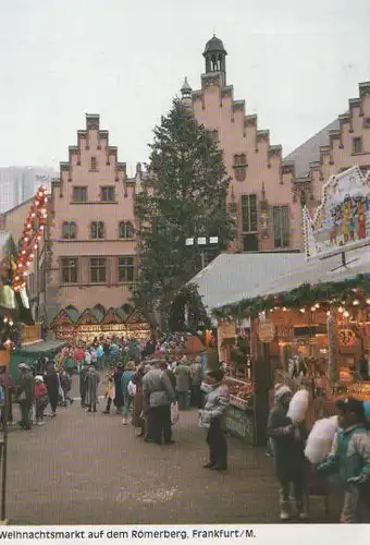 Frankfurt - Römerberg - Weihnachtsmarkt - 2004