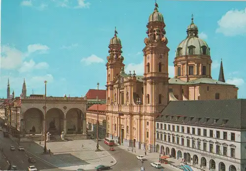 München - Theatinerkirche und Feldherrnhalle - ca. 1980