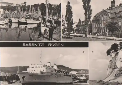 Binz - Sassnitz Rügen u.a. Eisenbahn-Fährschiff - 1987