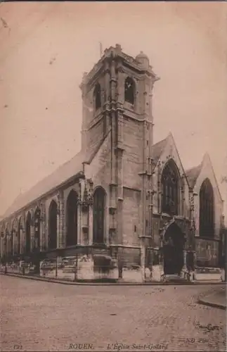 Frankreich - Frankreich - Rouen - Eglise Saint-Godard - ca. 1935