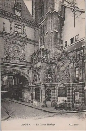Frankreich - Frankreich - Rouen - La Grosse Horloge - ca. 1935