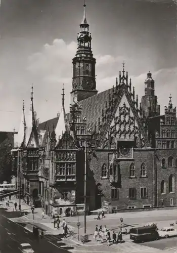 Polen - Polen - Wroclaw - Breslau - das gotische Rathaus - 1977