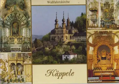 Würzburg, Wallfahrtskirche Käppele - mit 5 Bildern - 1996