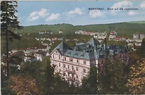 Marienbad - Blick auf die Jägerstraße