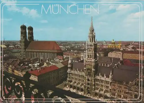 München - Blick vom Alten Peter - ca. 1985