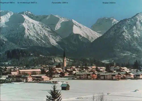 Oberstdorf - Skidorf - ca. 1980