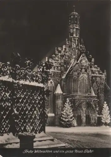 Nürnberg - Weihnachtskarte - ca. 1965