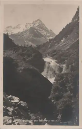 Österreich - Österreich - Bad Gastein - Bärenfall mit Scharreck - ca. 1955