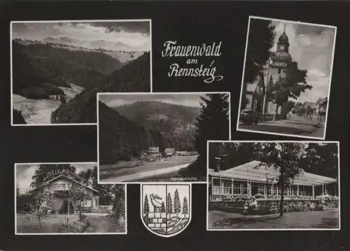 Frauenwald - 5 Teilbilder - ca. 1965