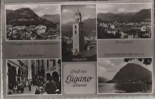 Schweiz - Schweiz - Lugano - u.a. In der Altstadt - ca. 1955