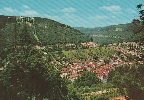 Bad Wildbad - mit Sommerberg - ca. 1975