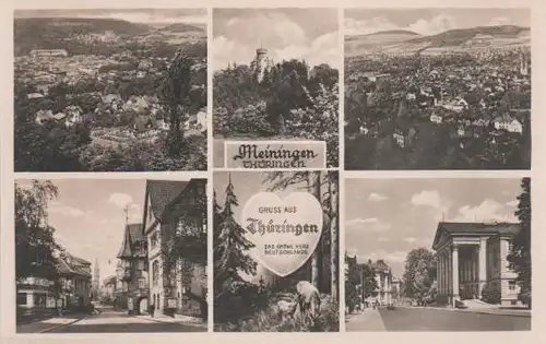 Gruss aus Meiningen - ca. 1955