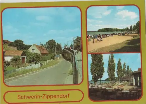 Schwerin - Zippendorf, u.a. Am Strandpavillon - 1986