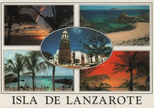 Spanien - Spanien - Lanzarote - 5 Teilbilder - 1995