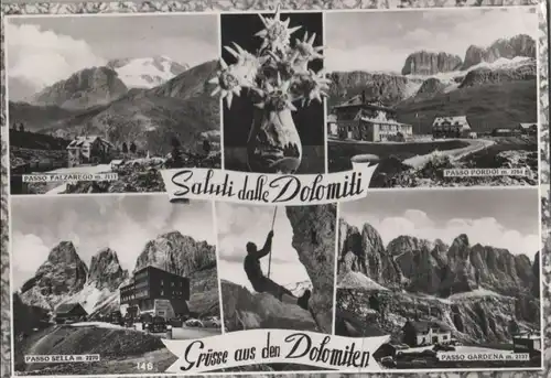 Italien - Italien - Dolomiten - u.a. Passo Falzarego - ca. 1960