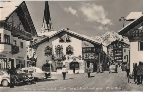 Österreich - Österreich - Seefeld - Schmuckkastl gegen Wetterstein - ca. 1960