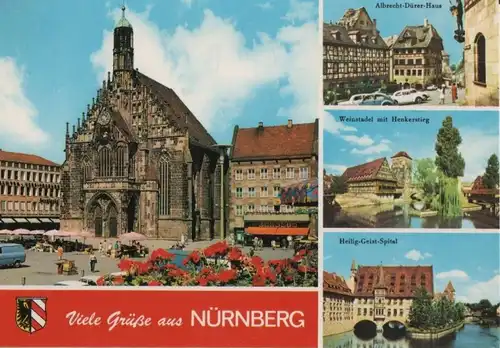 Nürnberg - u.a. Albrecht-Dürer-Haus - ca. 1975