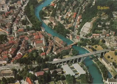 Schweiz - Schweiz - Baden - mit Limmat - 1987
